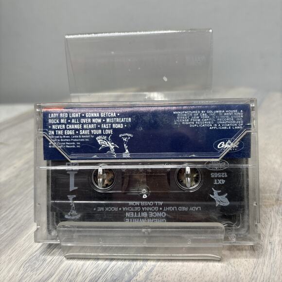 Great White – Once Bitten CD 1987 Capitol Hair Metal Hard Rock - Picture 2 of 4